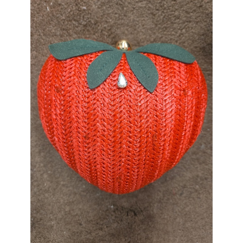 Strawberry Shaped Crossbody Bag with Kiss Lock Savanna Like Kate Spade Target